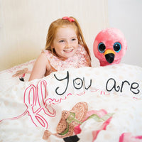 Kinderbettwäsche Little Monster You are Flamazing