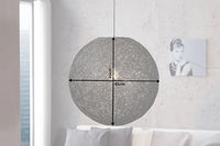 COCOONING L Filigrane Hängelampe 45cm schwarz Kugelleuchte