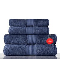 Towel set GIZA LINE towels made of 100% Egyptian cotton 4-piece towel set