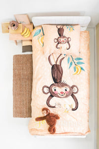 Children's bedding Little Monster Go Banana's