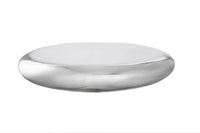 TEAR Modern design wall shelf 40cm silver aluminum