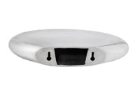 TEAR Modern design wall shelf 40cm silver aluminum