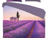Lavender Bettbezug mit Kissenbezug