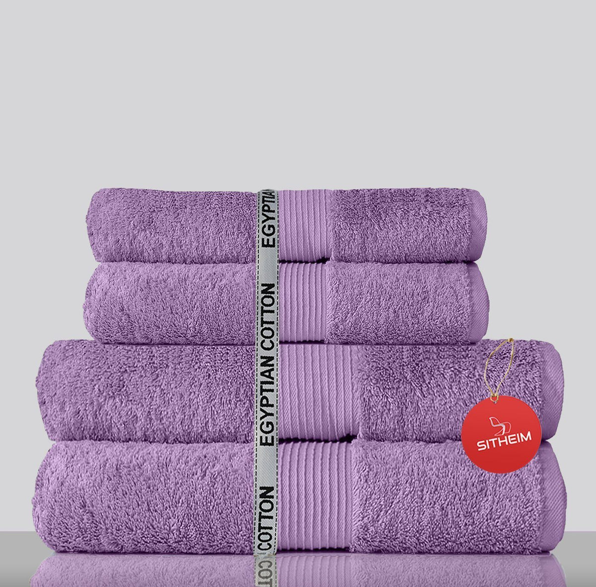 Towel set GIZA LINE towels made of 100% Egyptian cotton 4-piece towel set