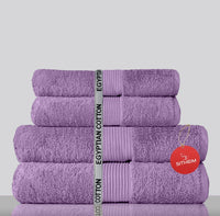 Towel set GIZA LINE towels made of 100% Egyptian cotton 4-piece towel set