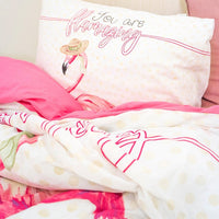 Kinderbettwäsche Little Monster You are Flamazing