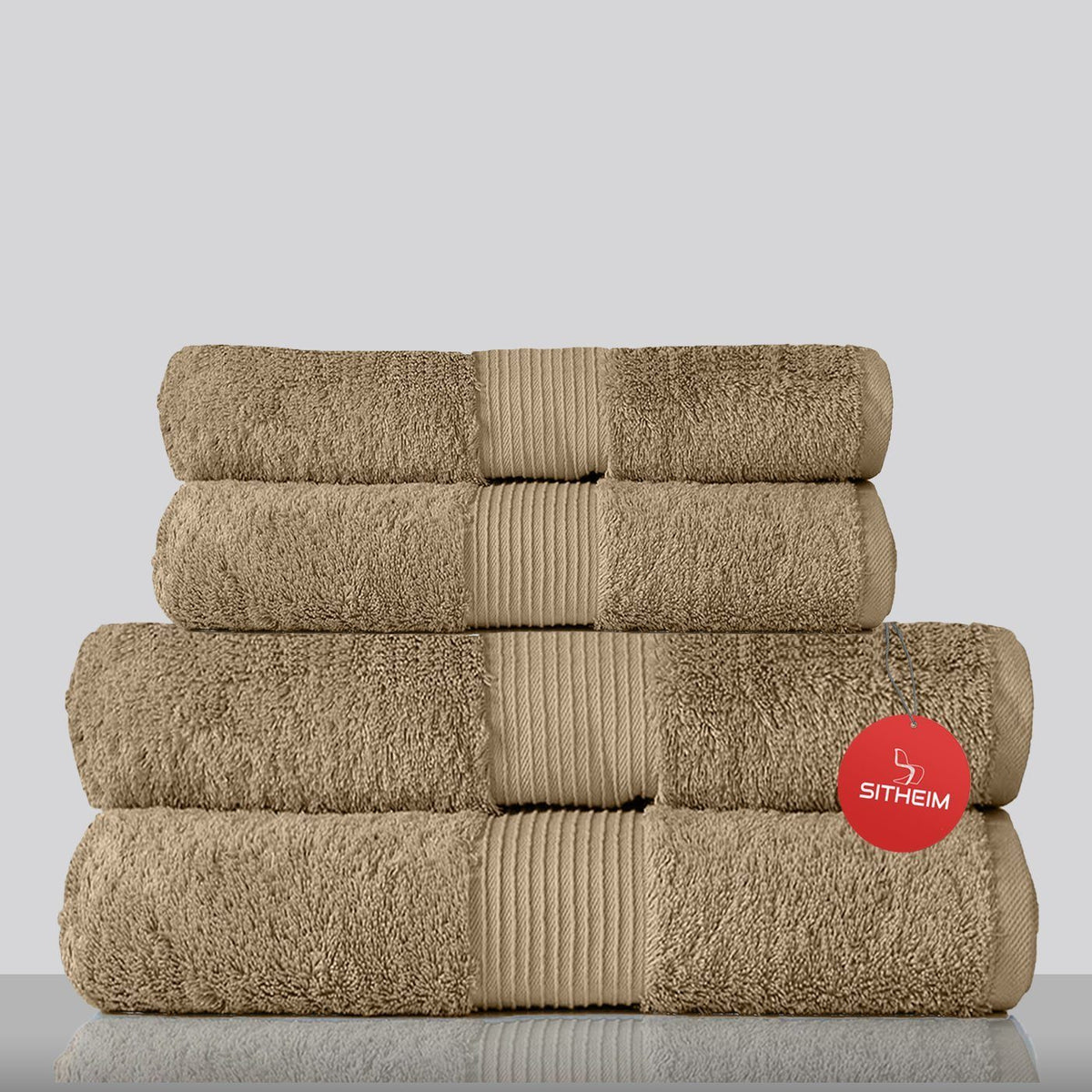 Towel set GIZA LINE towels made of 100% Egyptian cotton 4-piece towel set