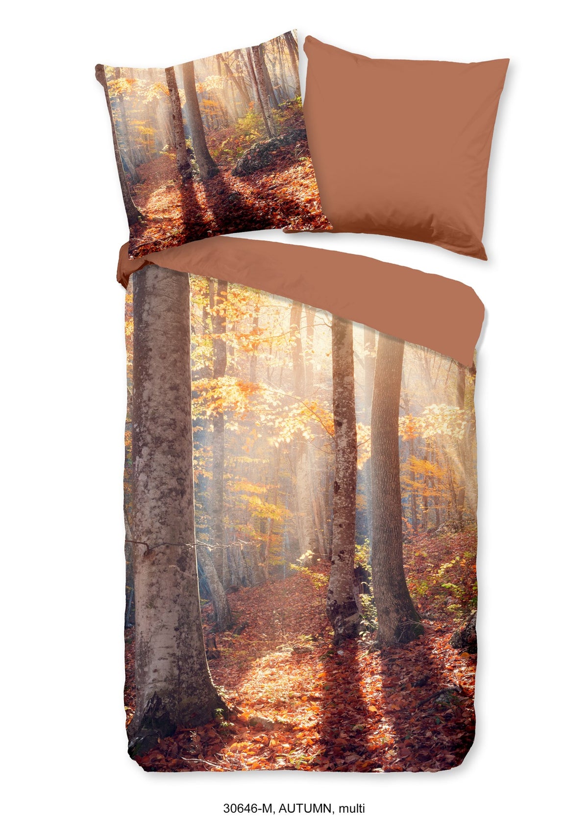 Autumn Bettbezug mit Kissenbezug