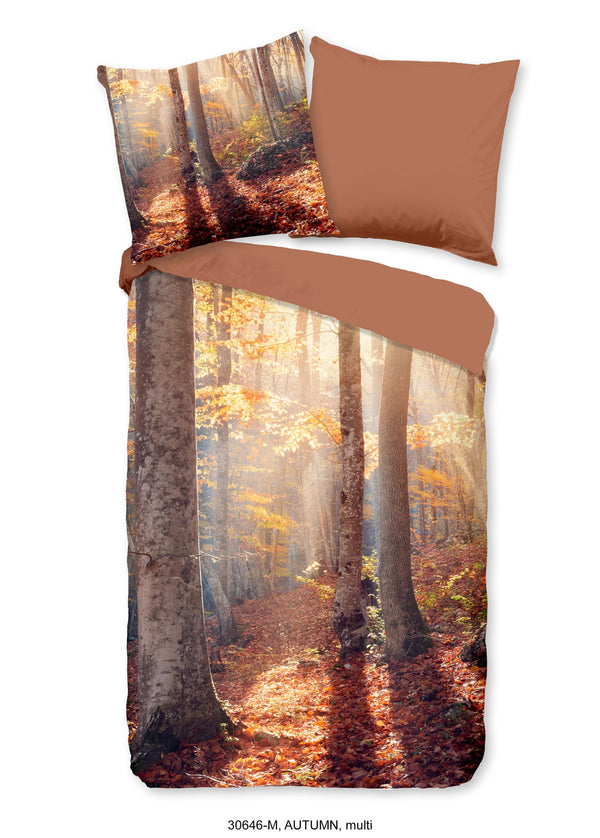 Autumn Bettbezug mit Kissenbezug