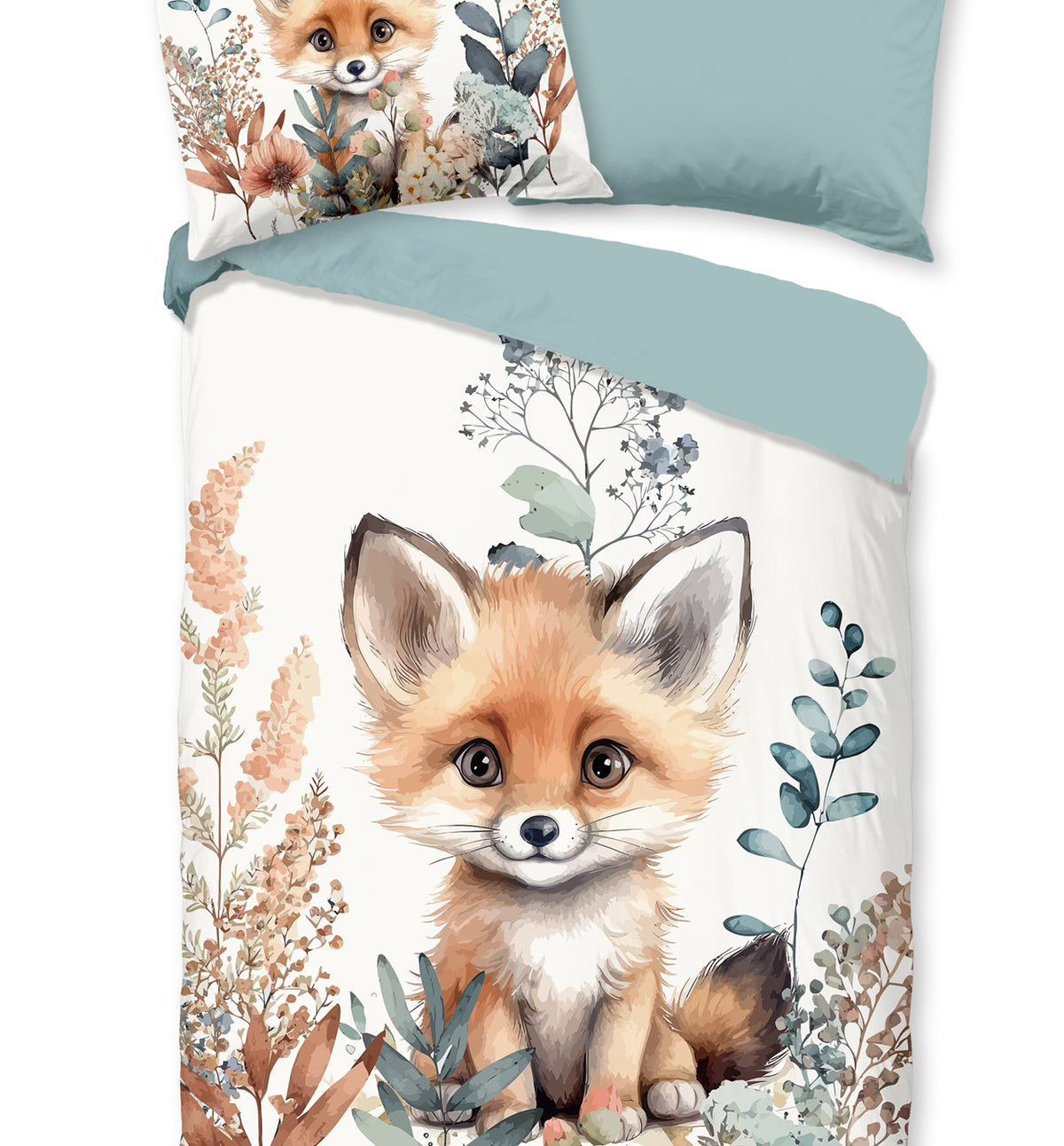 Kinderbettwäsche Foxx Bettwäsche-Set