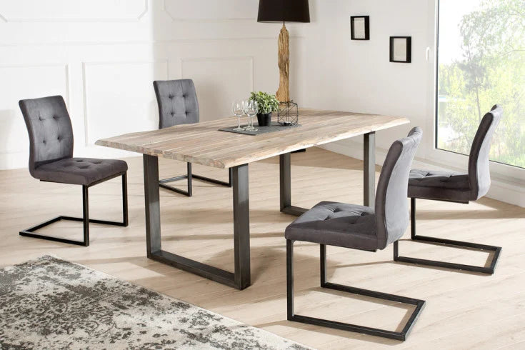OXFORD design cantilever chair iron frame