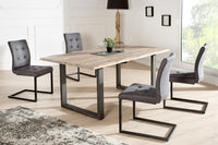 OXFORD design cantilever chair iron frame