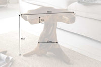 ARCHITECTURE Industrial coffee table 100cm oiled oak black frame
