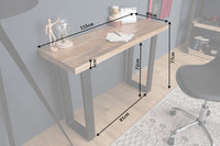 Design Konsolentisch IRON CRAFT 115cm Mangoholz Eisen Schreibtisch