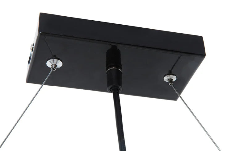 LEVELS Design Hängeleuchte 100cm braun beige Leinenschirme Design by KARE