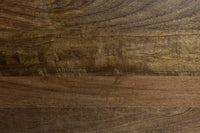 ONYX solid highboard 120cm mango wood with agate stone trim
