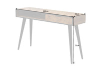 Industrial Konsolentisch INDUSTRIAL 120cm Mango mit schwarzen Beinen