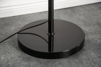 LEVELS Design Stehlampe 163cm schwarz grau mit 3 Leinenschirmen