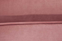 HEAVEN Large corner sofa 255cm gray linen fabric including cushions country house style