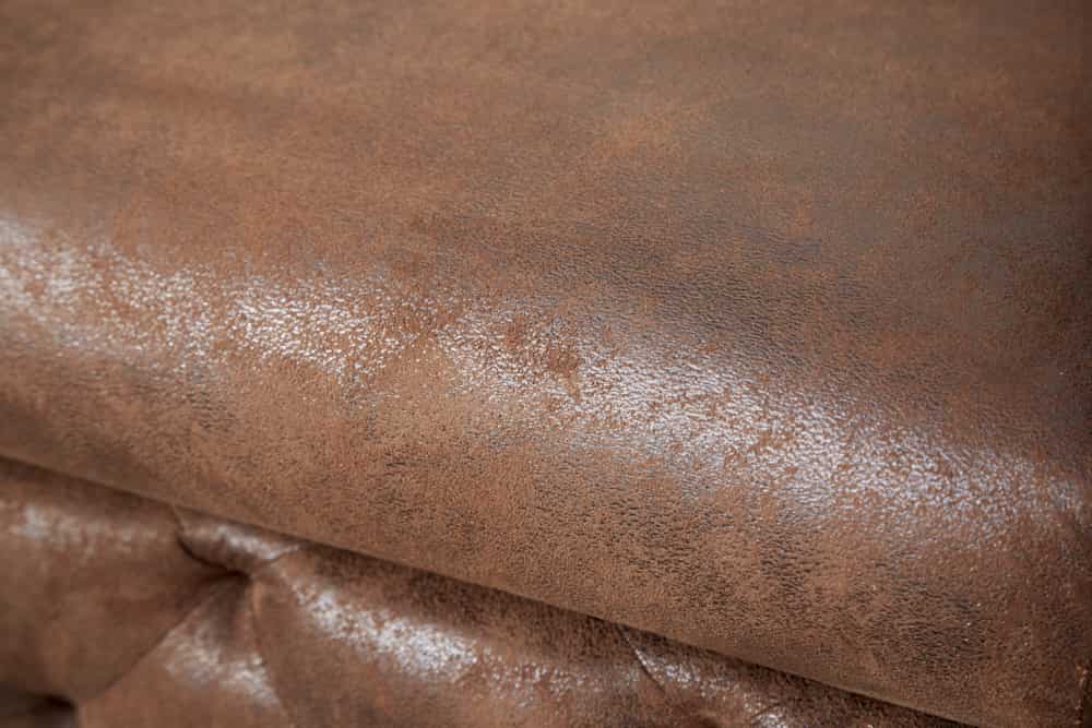 MODERN BAROCK Design Chesterfield Sessel 120cm antik braun Microfaser mit Federkern