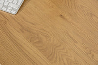 STUDIO Industrial corner desk 130cm oak look with drawers