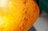 BLACK GOLDEN BALL Elegante Hängelampe 30cm schwarz mit Blattgoldoptik