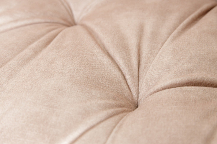 MILANO Design Barhocker braun Samt Barstuhl mit Chesterfield Steppung