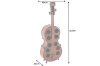 Extravagantes Weinregal CELLO 133cm braun Pinienholz für 10 Flaschen