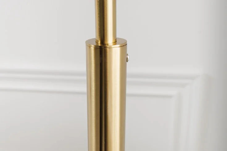 Extendable floor lamp LOUNGE DEAL 210cm metal marble base arc lamp