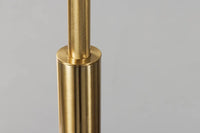 Extendable floor lamp LOUNGE DEAL 210cm metal marble base arc lamp