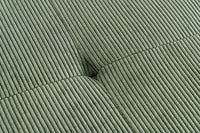 BOUTIQUE Design Sitzbank 100cm dunkelgrau Cord schwarze Metallbeine
