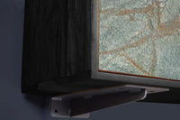 MOUNTAIN SOUL design TV board 200cm hanging/standing marble acacia wood