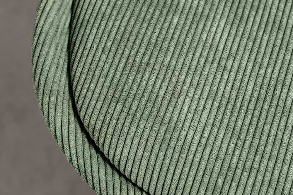 SCANDINAVIA MEISTERSTÜCK Design Stuhl Cord schwarz Metall-Gestell
