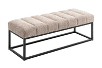EUPHORIA design bench 160cm velvet retro style decorative quilting hairpin legs metal legs armrests