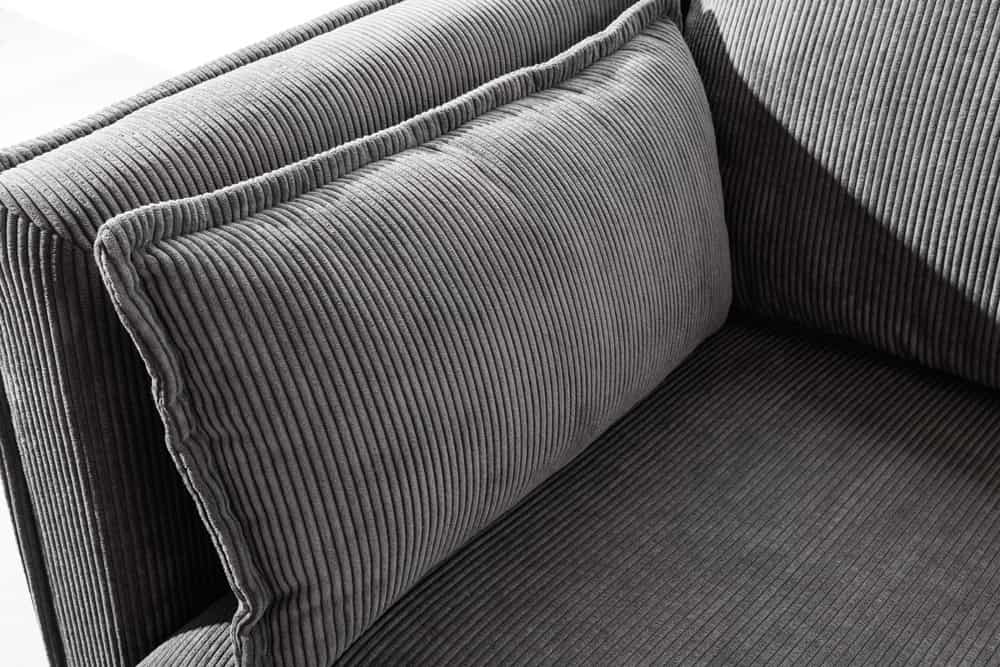 Chesterfield 2 seater sofa 150cm antique brown with button stitching and spring core