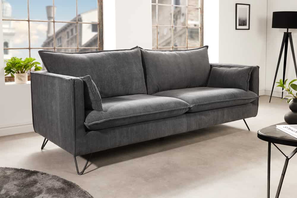 Chesterfield 2 seater sofa 150cm antique brown with button stitching and spring core
