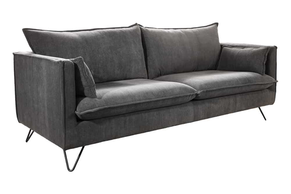 Chesterfield 2 seater sofa 150cm antique brown with button stitching and spring core