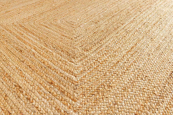 Flachgewebe Teppich PURE NATURE 230x160cm Jute handgewebt