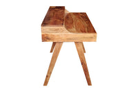 Massiver Sekretär MONSOON 100cm natur Akazienholz Schreibtisch