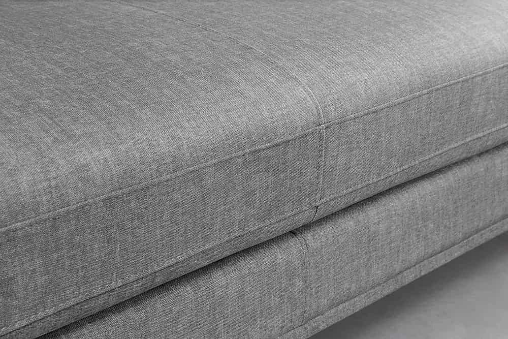 SIGNUM Zeitloses Ecksofa 315cm Samt Ottomane rechts Bigsofa XXL-Couch