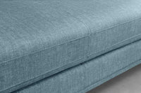 SIGNUM Zeitloses Ecksofa 315cm Samt Ottomane rechts Bigsofa XXL-Couch