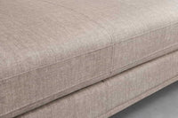 SIGNUM Zeitloses Ecksofa 315cm Samt Ottomane rechts Bigsofa XXL-Couch