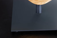 EUPHORIA Handcrafted driftwood table lamp 45cm beige with linen shade