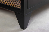 AMAZONAS solid sideboard 160cm mango wood natural front design