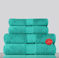 Towel set GIZA LINE towels made of 100% Egyptian cotton 4-piece towel set