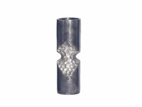 Moderne Vase PRECIOUS Metall Hammerschlag Design