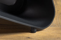 INFINITY Ausziehbarer Esstisch 180-260cm rost Keramik Marmor schwarz Metall