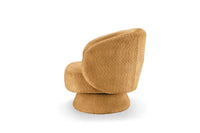 BOSSA NOVA Drehbarer Design Sessel 80cm Bouclé