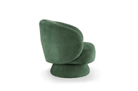 BOSSA NOVA Drehbarer Design Sessel 80cm Bouclé