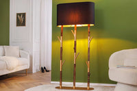 EUPHORIA Handcrafted driftwood table lamp 45cm beige with linen shade